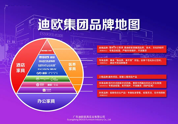 迪歐集團(tuán)品牌地圖